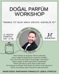 JdF Doğal Parfüm Atölyesi - Eczacı, Homeopat Onur Pehlivan ile