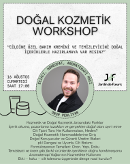 JdF Doğal Kozmetik Atölyesi - Eczacı, Homeopat Onur Pehlivan ile