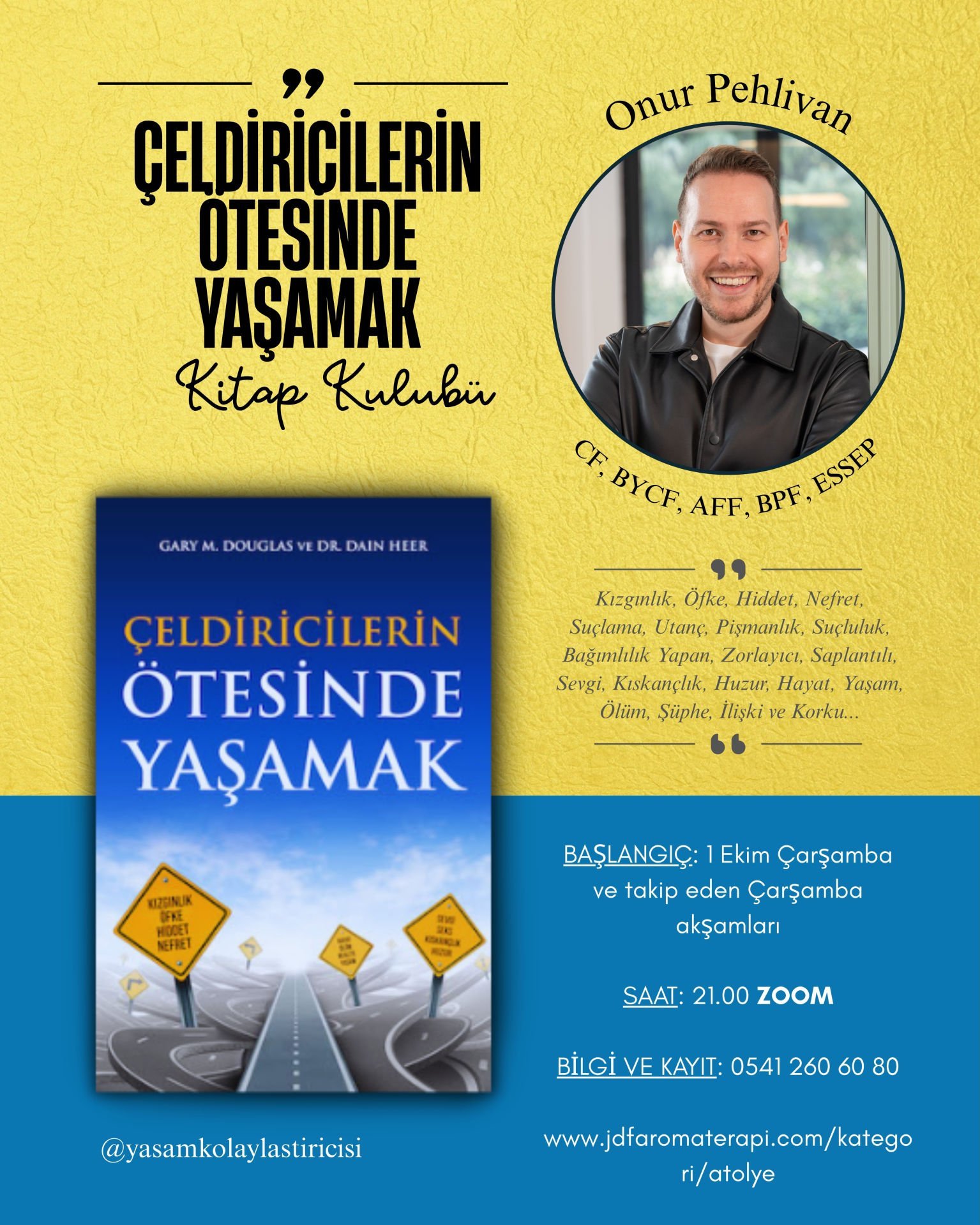 Çeldiricilerin Ötesinde Yaratmak Kitap Kulübü - Onur Pehlivan ile Online