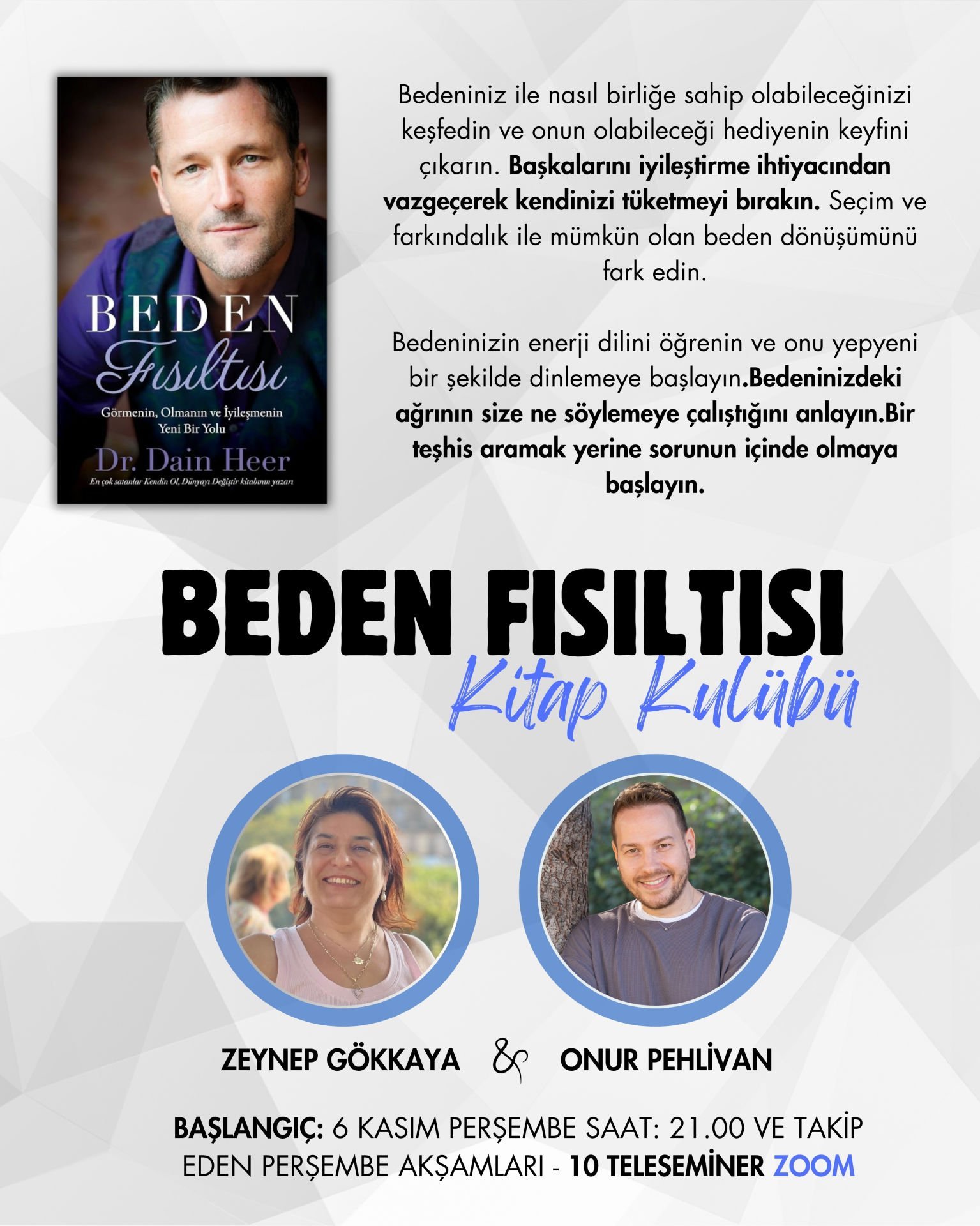 Beden Fısıltısı Kitap Kulübü - Kasım 2025