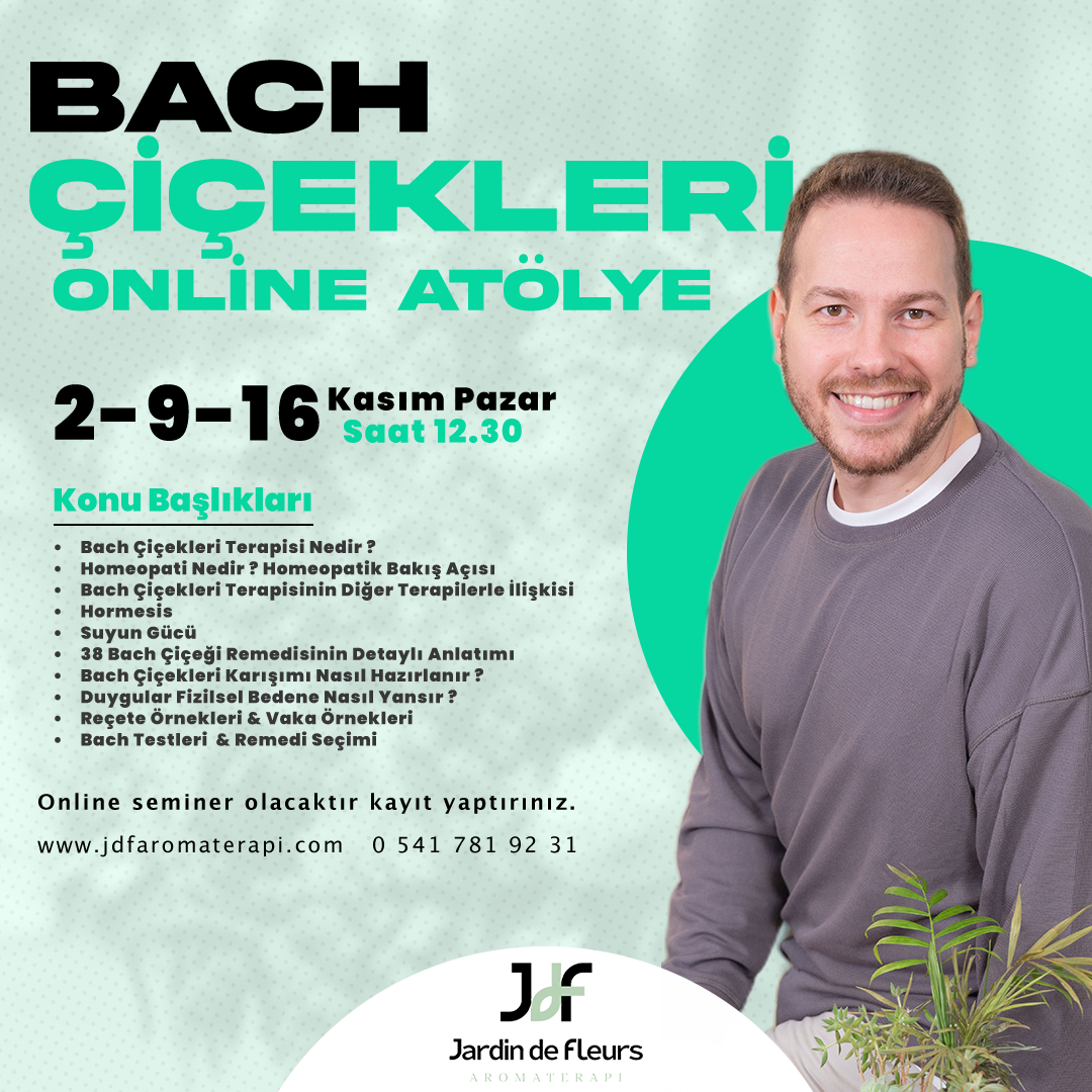 Bach Çiçekleri Terapisi Kasım 2025 Atölye