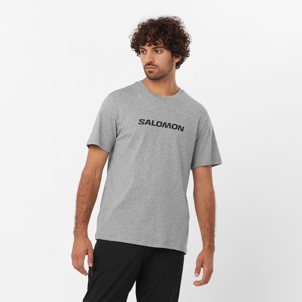 Salomon Logo Performans Erkek Koşu T-Shirt