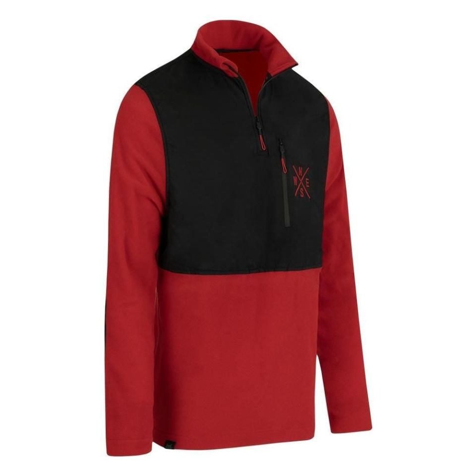 Luo Camp-01  Half-Zip Fleece Erkek Yarım Fermuarlı Polar