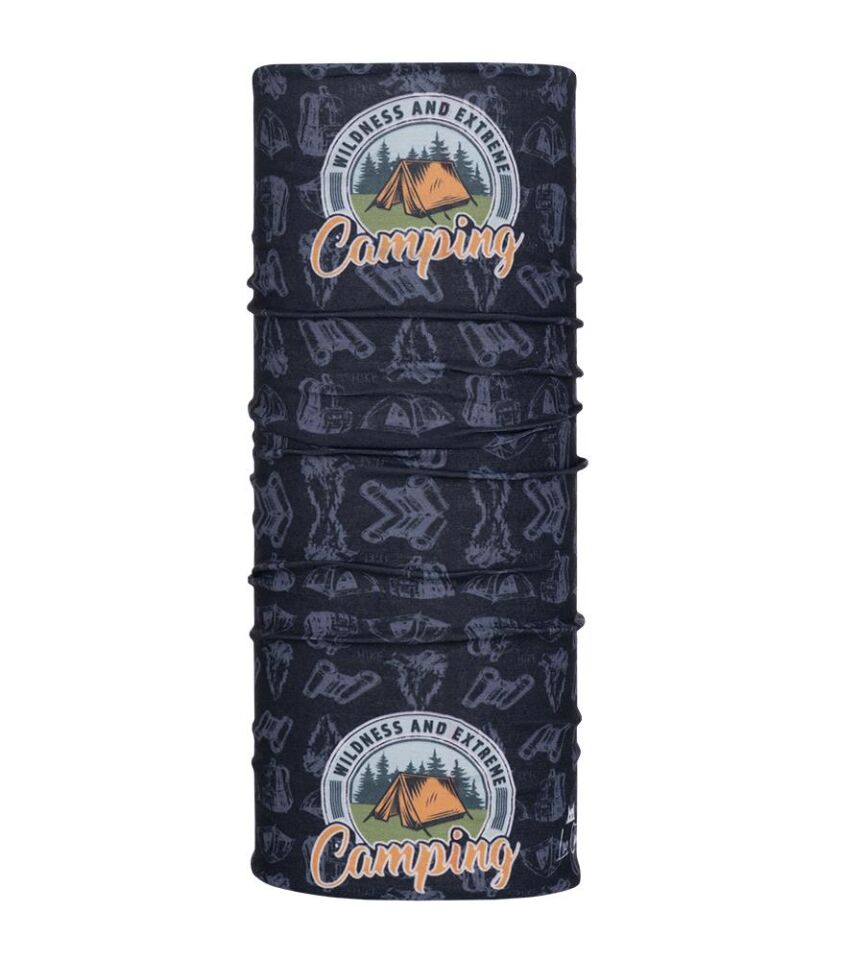 Luo Camp Wildness&Extreme Unisex Antrasit Buff