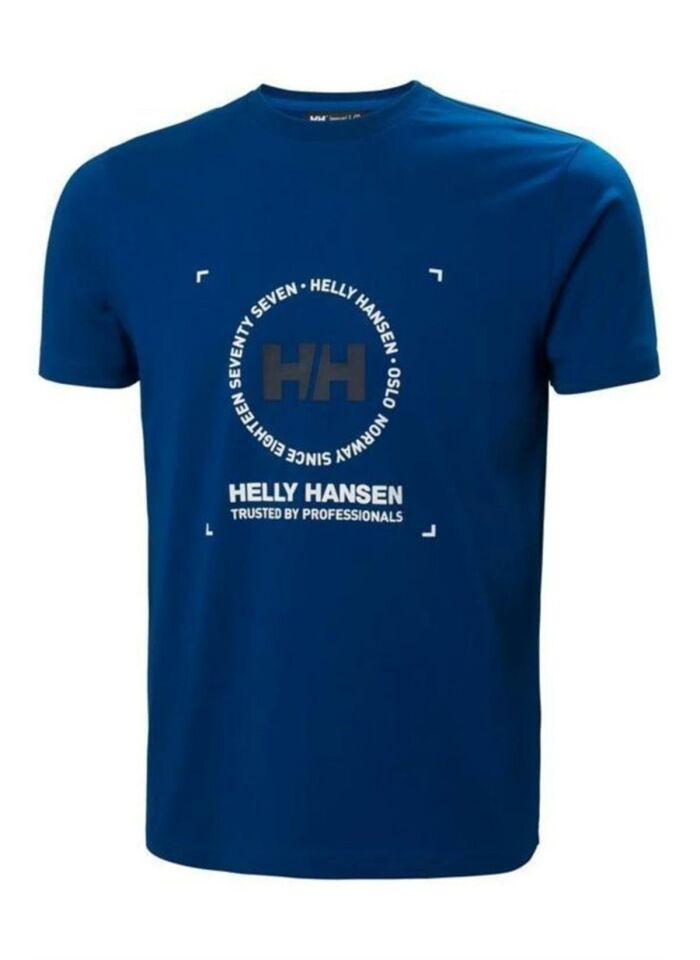 Helly Hansen Move Cotton T Shirt Deep Fjord Deep Fjord S