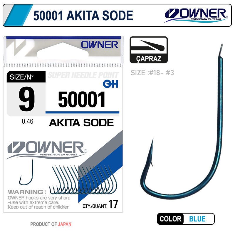 Owner Akita Sode 16 Numara Olta İğnesi