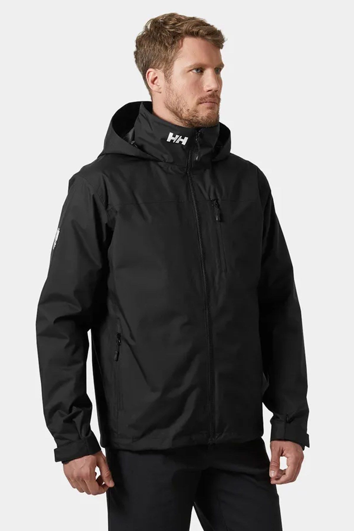 Helly Hansen Crew Hooded Midlayer Mont 2 - Black