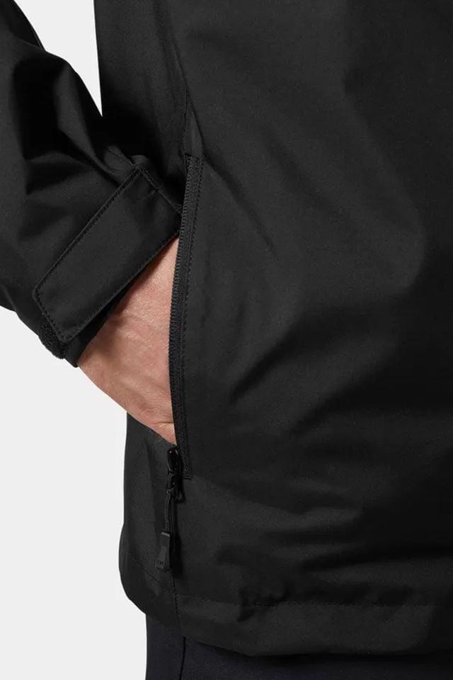 Helly Hansen Crew Hooded Midlayer Mont 2 - Black