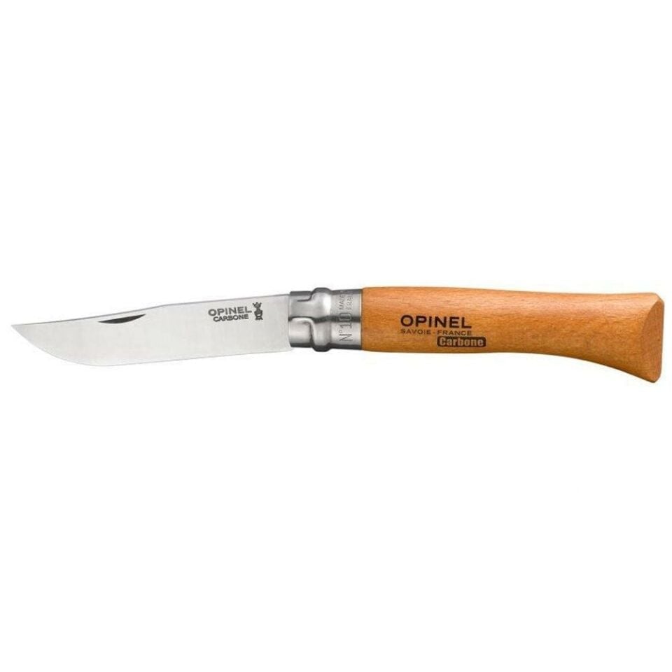 Opinel No 10 Kayın Saplı Karbon Çelik Çakı