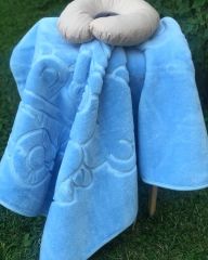 Dinarsu Baby Embos Yastıklı Bebek Battaniyesi