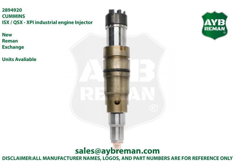 2894920 Diesel Fuel Injector for Cummins XPI Engines