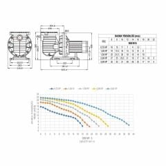 Atlaspool Best Model 3 HP Trifaze Havuz Pompası