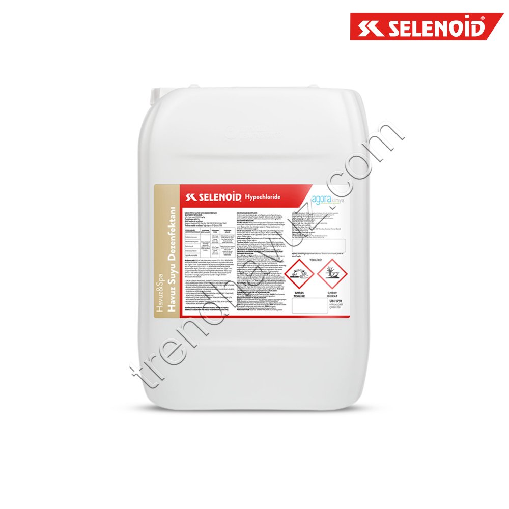 Selenoid Sıvı Klor - 20 Lt