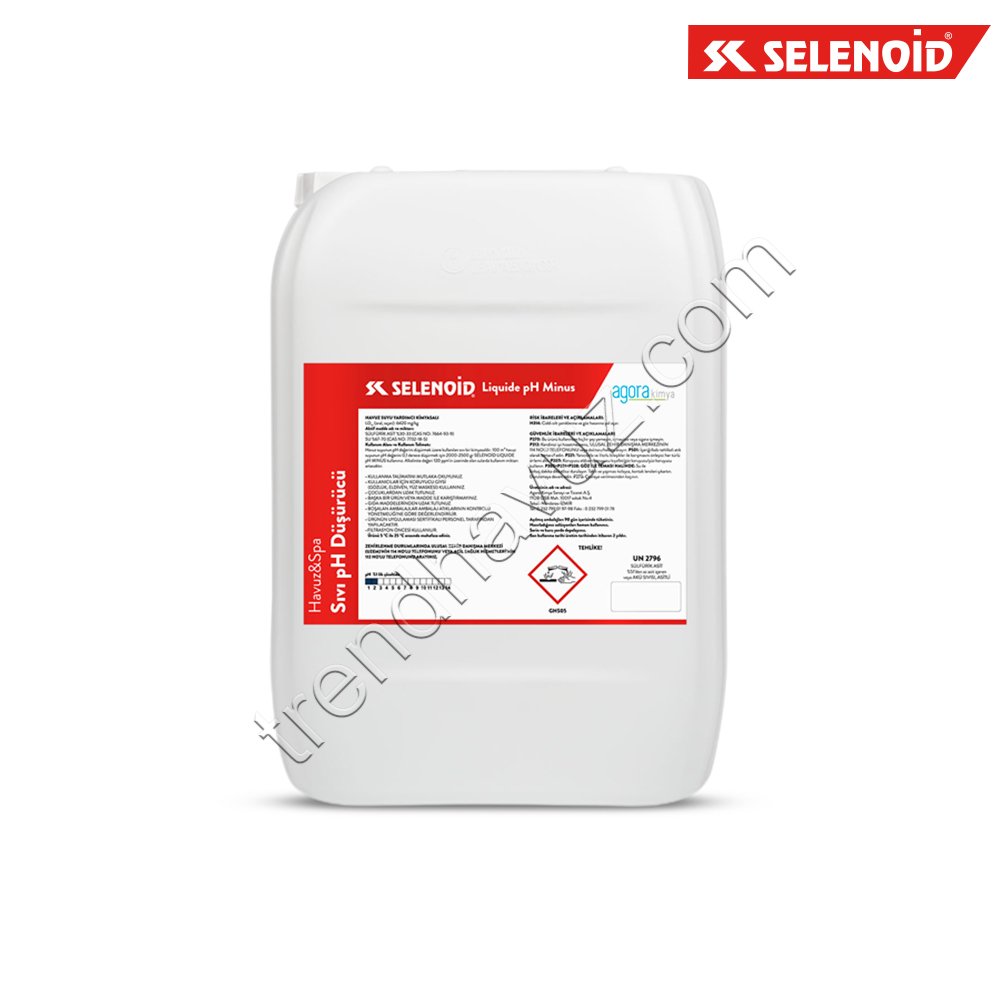 Selenoid Sıvı pH Düşürücü 20 lt/25 kg