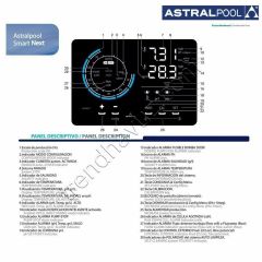 AstralPool Smart Next pH/Rx 12 Tuz Klor Jeneratörü (12 gr/h 50 m³)