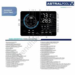 AstralPool Smart Next pH/Rx 40 Tuz Klor Jeneratörü (40 gr/h 180 m³)