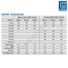 Gemaş PREMIUM Ø 500mm Plastik Havuz Kum Filtresi