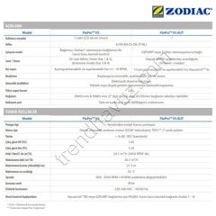 Zodiac FloPro VS 1.65 HP Monofaze Kendinden Emişli Havuz Pompası