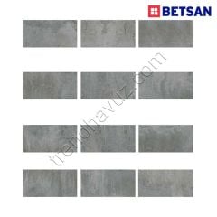 Betsan Vision Judi Grey Doğal Porselen Karo (1 m² - 33x66.5 cm)