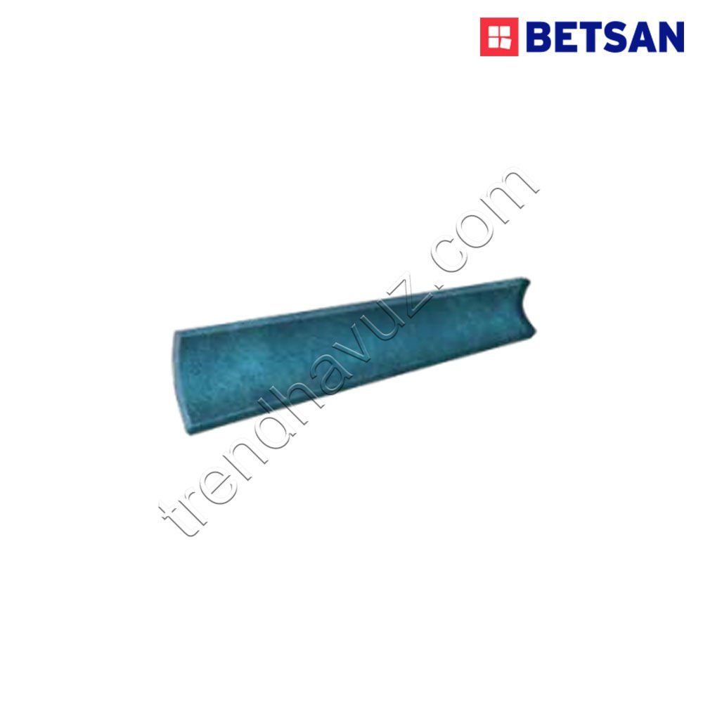 Betsan Vision Floral Blue Dış Bükey (3x33 cm)