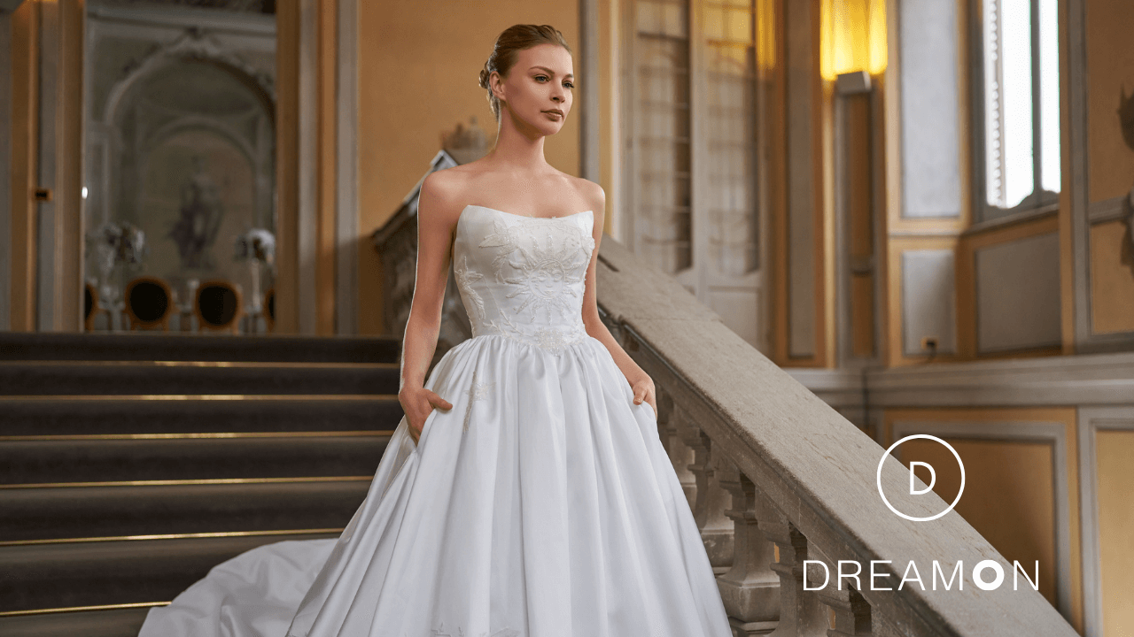 Simple Wedding Dress Models: Elegant and Non-Fluffy Designs