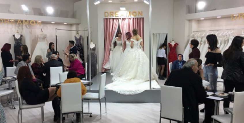 Свадебное платье DreamON покорило Милан