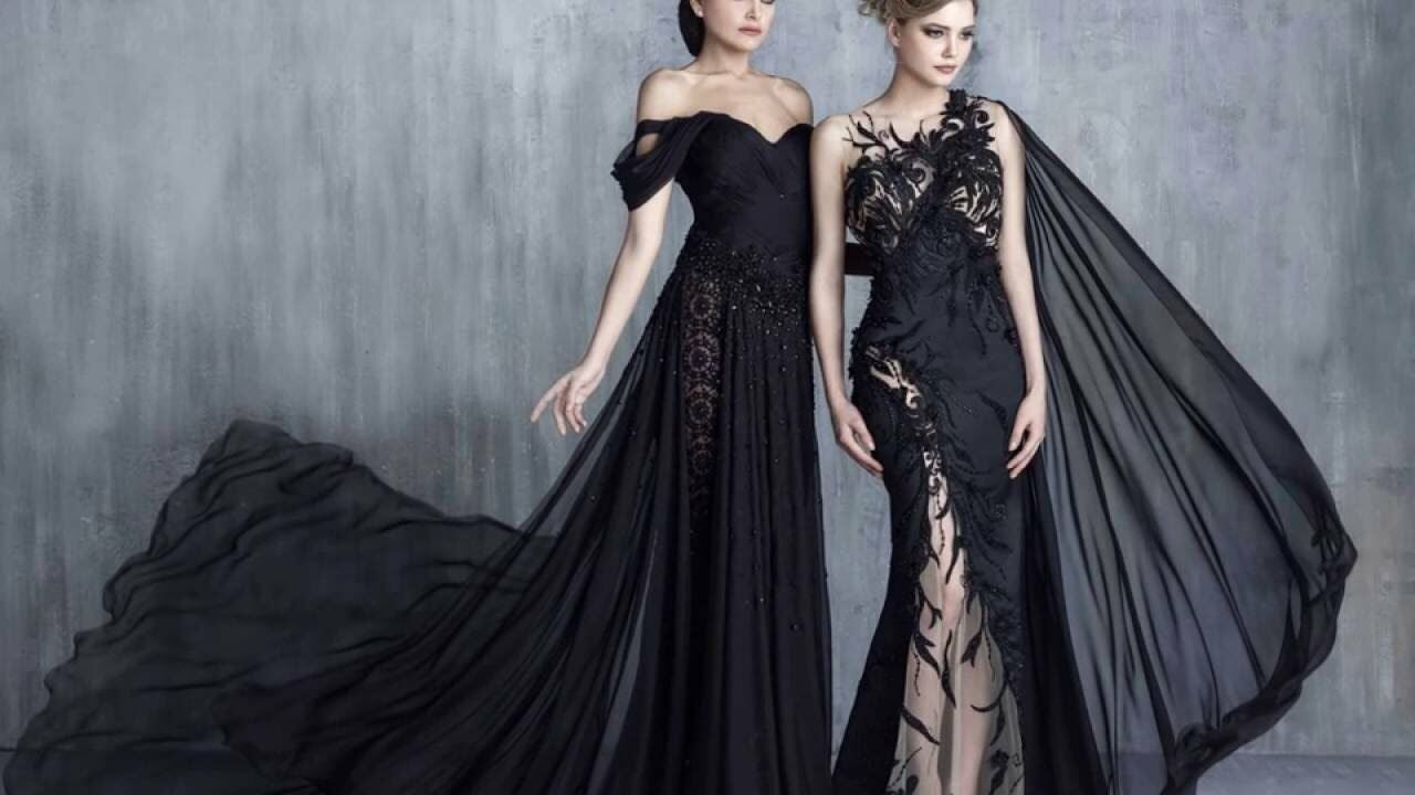 Modelos de vestidos de noche para lucir más delgadas