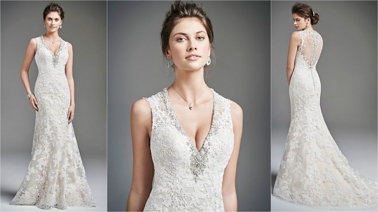 اقتراحات مختلفة لنماذج فستان الزفاف البسيط