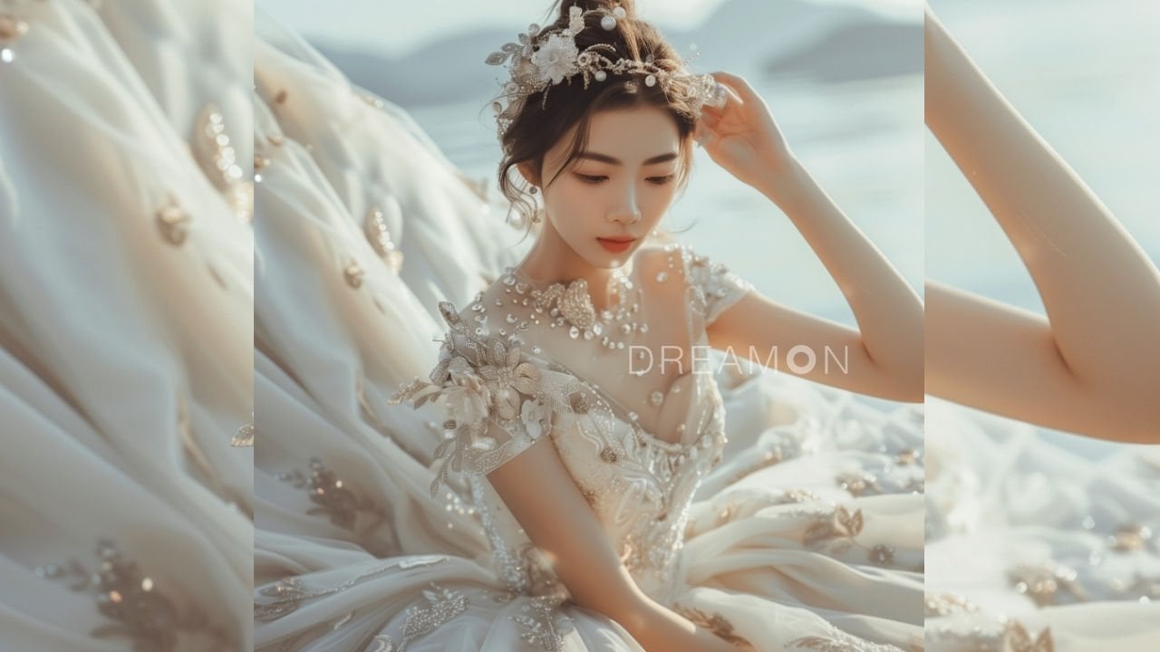Elegant Waves: 2024 Wedding Dress Fashion for Water Signs!