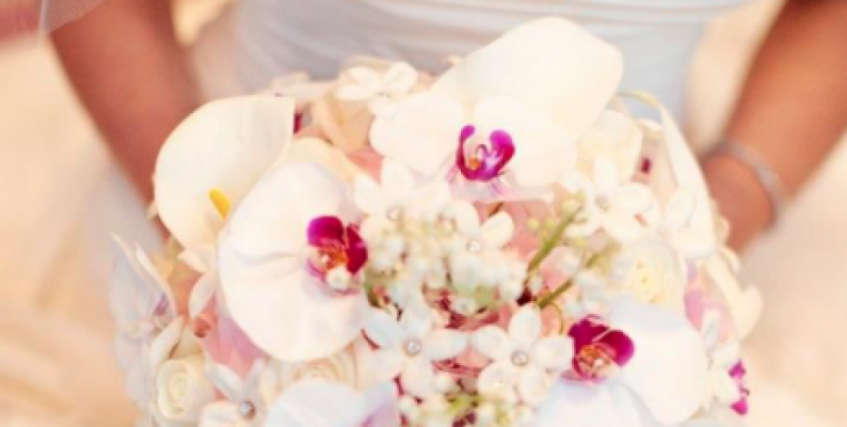 Bride's Hand Flower