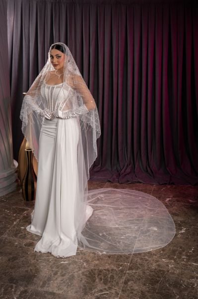 D365 DESENLİ GELİN DUVAĞI