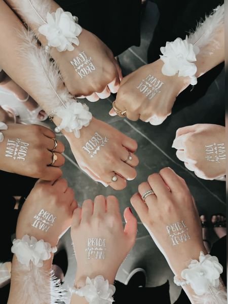 Наборы для временных татуировок Bride, Bride Team