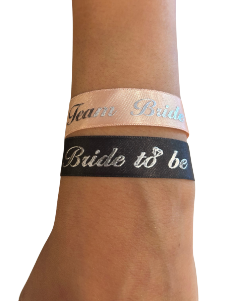 Bride & Team Bride Bachelorette Party Bracelet Set – 5-Pack