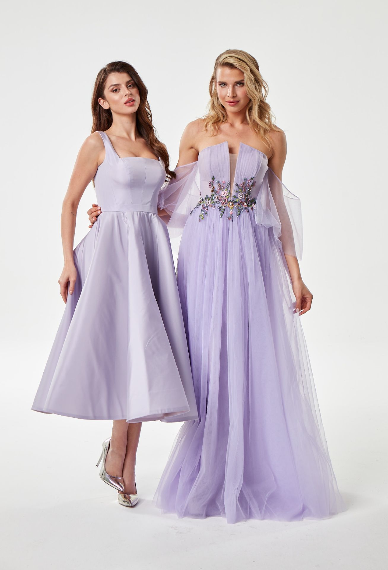 Cocktail Dress High Neckline Flared Skirt