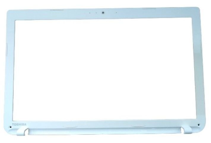 2.EL - Orjinal Toshiba Satellite Beyaz Renk C55, C55A, C55D C50D, C50-A, C55-A, C50D-A Notebook Ekran Ön Çerçeve Lcd Bezel