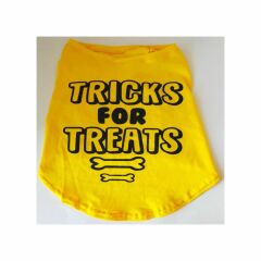 Tricks for Treats Penye T-Shirt Sarı Medium