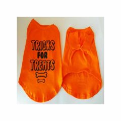 Tricks for Treats Penye T-Shirt Turuncu XLarge