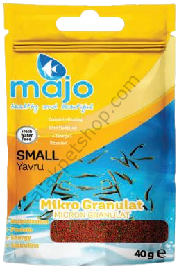 Majo Micron Granulat Yavru Balık Yemi 40 gr