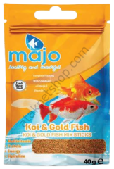 Majo Koi & Gold Pelet Balık Yemi Mix 40 gr