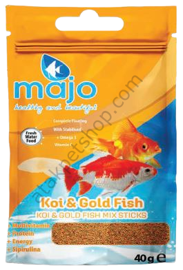 Majo Koi & Gold Pelet Balık Yemi Naturel 40 gr