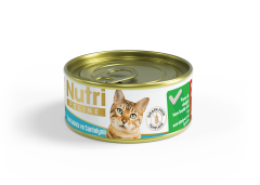Nutri Feline Tahılsız Ton Balıklı Ve Sardalyalı Kedi Konservesi 85 gr