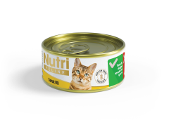 Nutri Feline Tahılsız Tavuk Etli Kedi Konservesi 85 gr