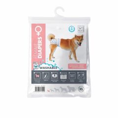 M-PETS Diapers Dişi Köpekler İçin Yıkanabilir Külot XS