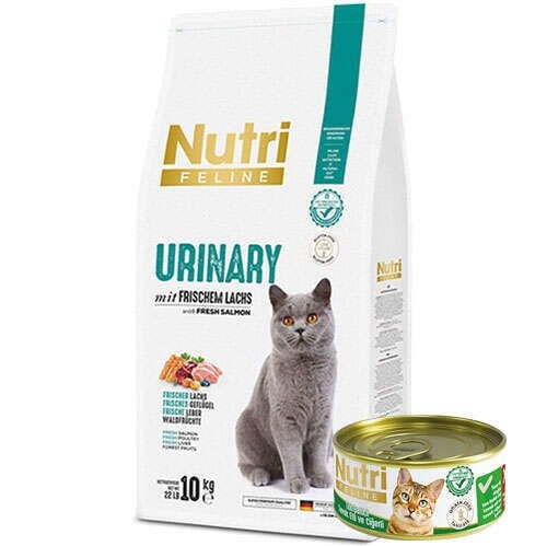 Nutri Feline Urinary Somonlu İdrar Yolu Sağlığı Kedi Maması 10 Kg