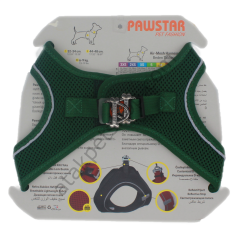 Pawstar Pine Green Air-Mesh Göğüs Tasması S