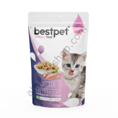 Bestpet Tavuklu Jöleli Yavru Kedi Pouch Mama 85 Gr