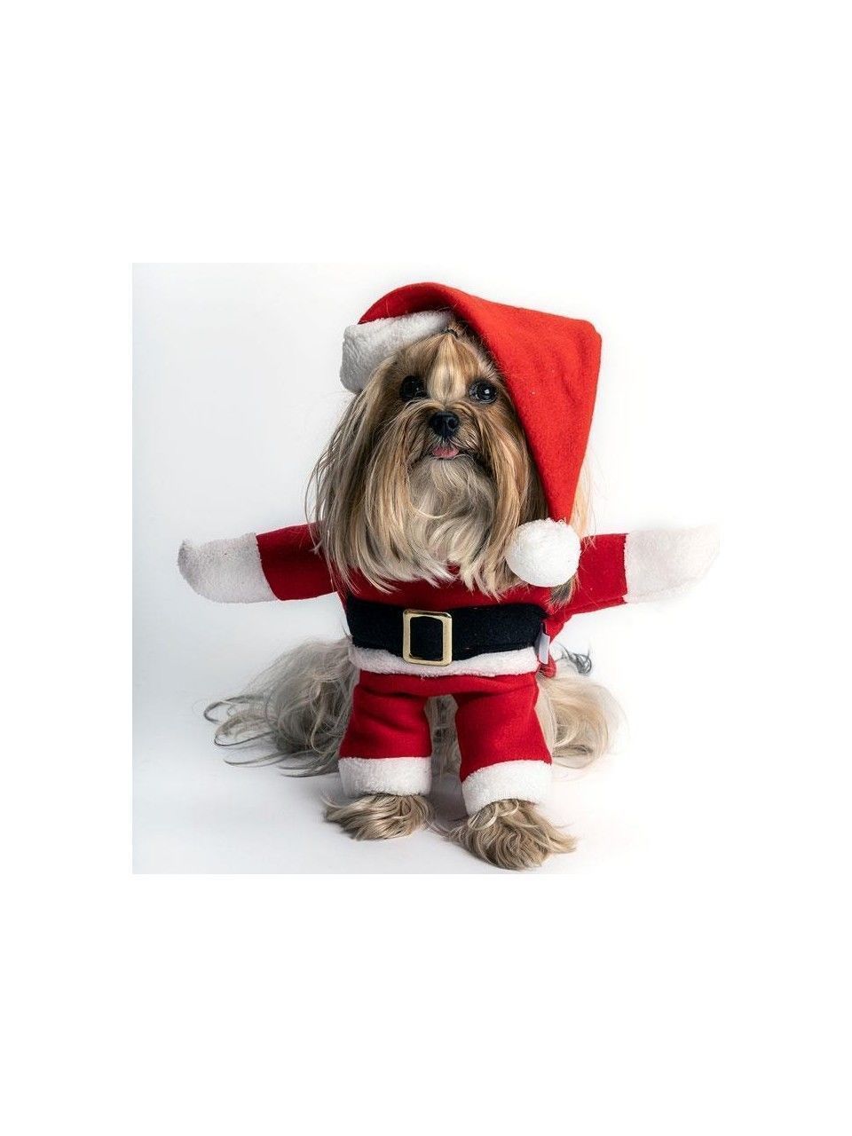 Max Design Noel Baba Kostüm Pet Elbisesi Kedi Köpek Kıyafeti 4XLarge