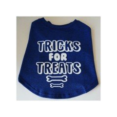 Tricks for Treats Penye T-Shirt Mavi XSmall