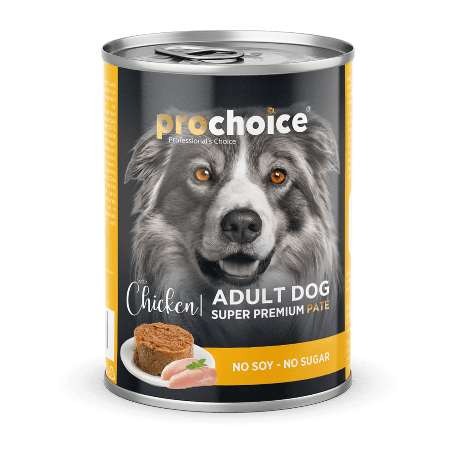 Pro Choice Adult Dog Pate Tavuk Etli - Pirinçli Köpek Konserve Mama 400 gr