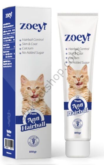 Zoey Anti Hairball Malt Paste 100 gr 12 Adet